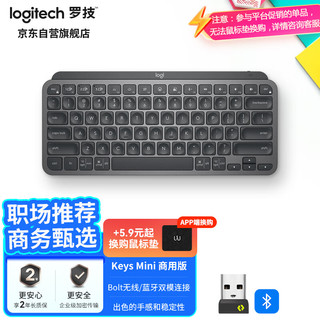 大师系列 MX Keys Mini无线蓝牙键盘 带接收器 商用版