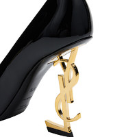 YVES SAINT LAURENT YSL） SAINT LAURENT PARIS 女士黑色高跟鞋 472011 0NPKK 1000 39礼物