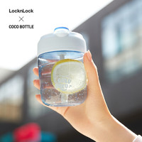 LOCK&LOCK; 马卡龙色便携式手持塑料随行杯 360ml