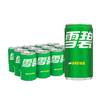 Fanta 芬达 可口可乐（Coca-Cola）雪碧 Sprite 柠檬味 汽水 迷你碳酸饮料 200ml*12罐 整箱装