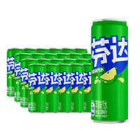 Fanta 芬达 可口可乐芬达 Fanta 苹果味 汽水 330ml*24罐 摩登罐 整箱装