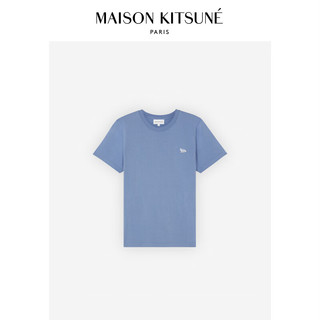 Maison Kitsune 女款 SS24春夏玩色小狐狸基础圆领T恤 P428【蓝色】 XS