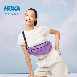 HOKA ONE ONE 新款男女款夏季多功能运动包轻巧耐用腰包跑步运动 紫水晶色 均码
