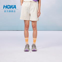 HOKA ONE ONE 女款夏季户外休闲运动短裤 OUTDOOR  SHORTS直筒百搭 麦青色 XS