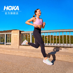 HOKA ONE ONE 新款女士夏季NOVAFLY 25”女士跑步紧身裤高弹透气 黑色 S
