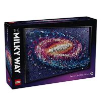 百亿补贴：LEGO 乐高 积木生活艺术系列31212银河系像素画男女孩拼搭玩具礼物