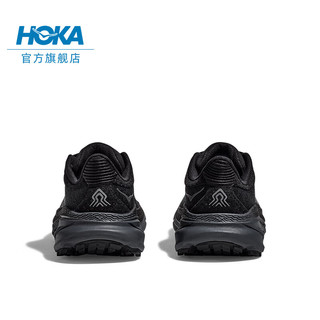 HOKA ONE ONE男女款夏季挑战者7全地形款跑鞋CHALLENGER 7轻盈透气缓震 黑色/黑色-男 44.5