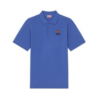 cdf會員購、520心動禮:KENZO 凱卓 男士棉質短袖POLO衫 FC6 5PO002 4PU71 藍色