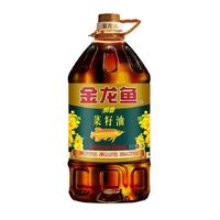 百亿补贴：金龙鱼 醇香菜籽油5L*1桶转基因食用油家用醇香