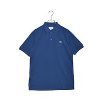 LACOSTE 拉科斯特 日本直邮lacoste拉科斯特T恤男士蓝色短袖圆领T恤衫L1212时尚休闲