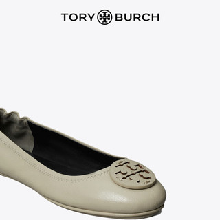 Tory Burch 汤丽柏琦【季末礼遇】MINNIE平底芭蕾舞单鞋TB 159138 石灰色 020 5  35.5