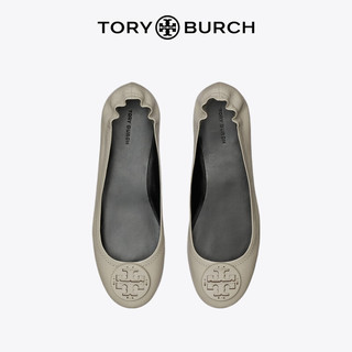 Tory Burch 汤丽柏琦【季末礼遇】MINNIE平底芭蕾舞单鞋TB 159138 石灰色 020 5  35.5