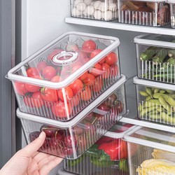 xiaomimama 小米妈妈 食品级冰箱收纳盒保鲜盒厨房蔬菜水果专用整理神器冷冻鸡蛋饺子盒