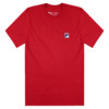 FILA 斐乐 男女同款短袖T恤 红色MN81A003-RED-S