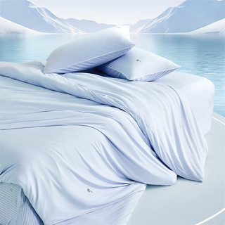 水星家纺 床上四件套  A类亲肤裸睡夏季自然凉感 被套床笠枕套四件套