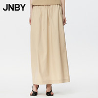24夏半身裙宽松直筒棉质5O6D12890 287/黄卡其 L