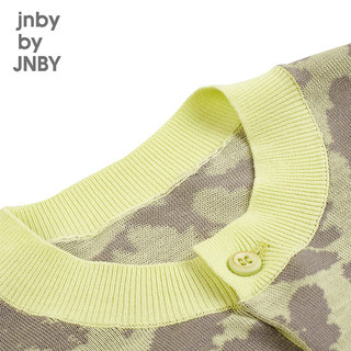 jnby by JNBY江南布衣童装短款开襟针织衫男女童24夏1O4313390 786/嫩黄 150cm