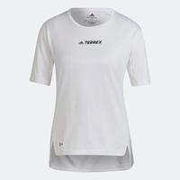 adidas 阿迪达斯 短袖女上衣TERREX夏季2023户外跑步运动圆领T恤