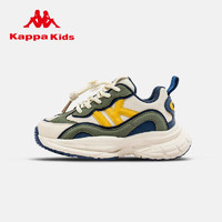 KAPPA KIDS鞋运动鞋女童轻便老爹鞋=KAZB2340016 米蓝 26