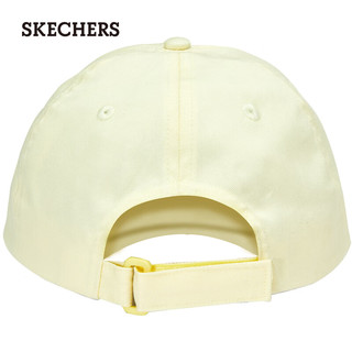 斯凯奇（Skechers）程潇同款夏季男女同款棒球帽可调节复古舒适透气遮阳帽子L124U077  均码