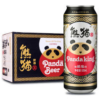 Panda King 熊猫王 9.5°精酿啤酒Panda king国产整箱听装罐装500ml