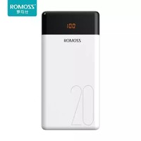 ROMOSS 罗马仕 LT20 移动电源 雅致白 20000mAh Type-C Lightning 10W