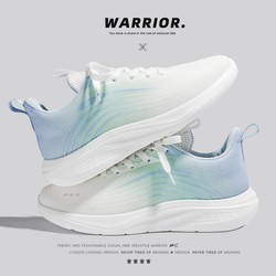 WARRIOR 回力 爆款飞织运动鞋轻便透气情侣款网面休闲跑步运动鞋春季爆款网鞋