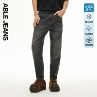 ABLE JEANS 欧帛牛仔 24夏男士牛仔裤宽松小脚冰爽裤子男 陨石灰 30