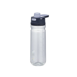 膳魔师（THERMOS）塑料水杯运动水壶男女士儿童大容量摇摇杯子TCSV-750 GY
