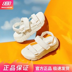 SKECHERS 斯凯奇 春夏凉鞋缓震耐磨休闲舒适透气轻便简约时尚运动女鞋