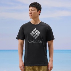 Columbia 哥伦比亚 户外男士舒适透气圆领短袖T恤