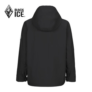黑冰（BLACKICE）女连帽工装风轻薄防风弹力软壳衣 卡其沙 S