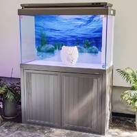 SUNSUN 森森 鱼缸底过滤水族箱客厅大型家用落地玻璃生态鱼缸