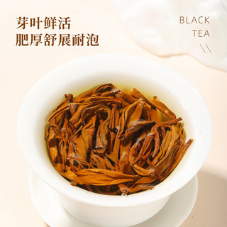 七春广东英德红茶叶特级英红九号自己喝小罐装茗茶500g端午父亲节礼盒