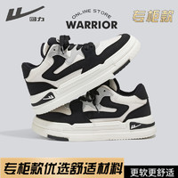 WARRIOR 回力 板鞋2024运动时尚百搭透气潮流潮鞋厚底ins春秋情侣港风国潮