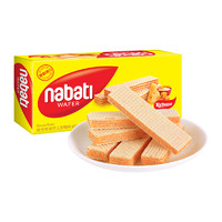 88VIP：nabati 纳宝帝 进口纳宝帝丽芝士奶酪味威化饼干145gx24盒新日期（24年2月生产）