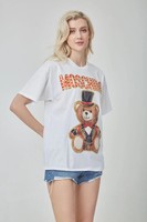 MOSCHINO 19  魔术熊 女士短袖T恤  时尚新款