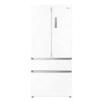 PLUS会员：Midea 美的 MR -560WUFPZE 法式多门薄嵌入式冰箱 534L 白色
