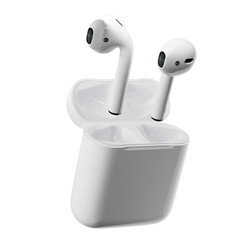 Apple 苹果 AirPods2 配有线充电盒 二代新款蓝牙耳机  MV7N2CH/A