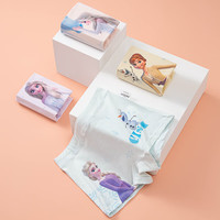 迪士尼（Disney）艾莎公主女童内裤95棉儿童内裤女孩短裤四角卡通平角裤宝宝 4条套装 110 M码 20-28斤