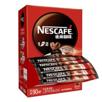 Nestlé 雀巢 咖啡1+2原味装三合一学生提神速溶咖啡粉官方旗舰店同款 110条