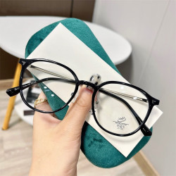 erilles167超薄非球面镜片新款tr90圆框近视眼镜