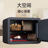 QNN 全能 鸿蒙智能保管箱 高30CM 指纹保险箱 密码指纹解锁  高30CM 华为鸿蒙系统