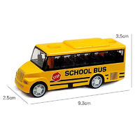 SEMALAM 儿童玩具车合金小汽车公交巴士车模型