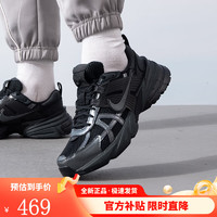 NIKE 耐克 男鞋24新款V2K RUN低帮休闲运动鞋黑色厚底老爹鞋HJ4497-001 HJ4497-001 43