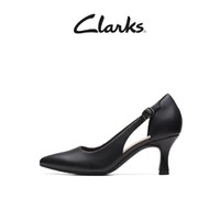 Clarks 其乐 卡塔系列女鞋24夏季镂空尖头凉鞋时尚高跟鞋女