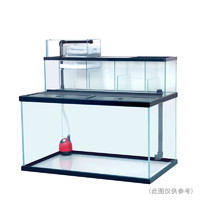 超白缸上滤金晶超白玻璃缸定制客厅锦鲤鱼缸免换水过滤 特殊尺寸