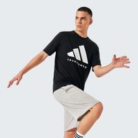 adidas 阿迪达斯 运动t恤夏季短袖男式圆领透气舒适简约运动上衣女