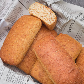 勿糖低脂无蔗糖藜麦全麦面包600g/箱糖尿病人适用零食面包代餐