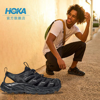 HOKA ONE ONE 男女款夏季溯溪鞋霍帕拉 HOPARA「OG」透气舒适新款 黑色/城堡灰 44.5